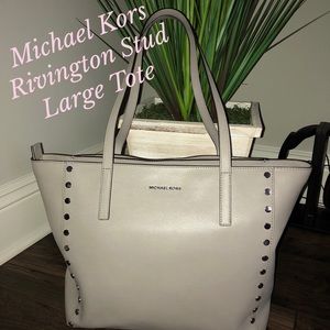 Michael Kors Rivington Stud Large Tote